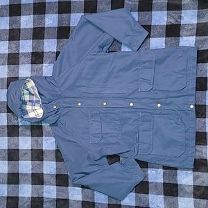 Vintage. Made in USA. Woolrich The Woman. Full-zip w/snap buttons. Medium